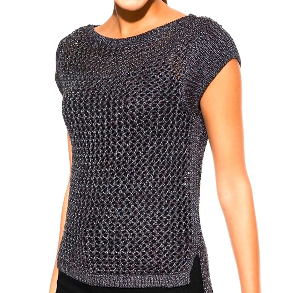 NWT WHBM open weave sweater
